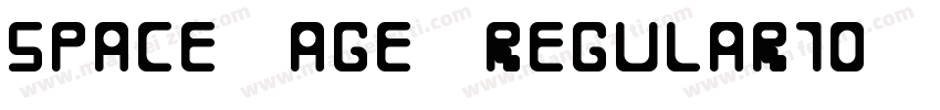 Space Age Regular10 November 5 2字体转换